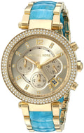  Shop Authentic Michael Kors Parker Gold Dial Two Tone Steel Strap Watch for Women - MK6364 - Luxxuri
