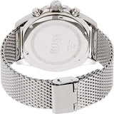  Shop Authentic Hugo Boss Ocean Edition Black Dial Silver Mesh Bracelet Watch for Men - 1513701 - Luxxuri