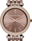  Shop Authentic Michael Kors Darci Quartz Brown Dial Brown Steel Strap Watch For Women - MK3416 - Luxxuri