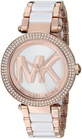  Shop Authentic Michael Kors Parker White Dial Two Tone Steel Strap Watch for Women - MK6365 - Luxxuri