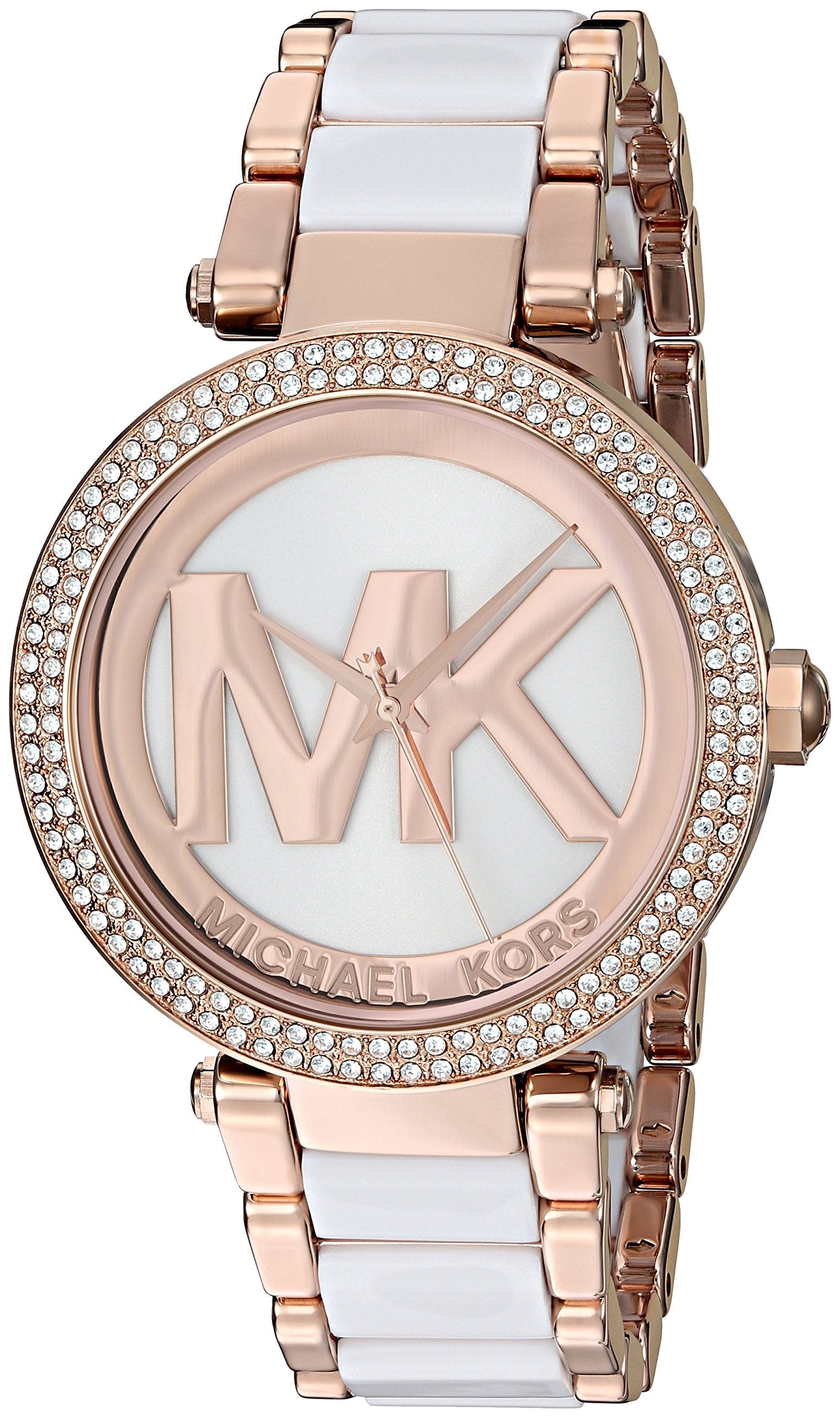  Shop Authentic Michael Kors Parker White Dial Two Tone Steel Strap Watch for Women - MK6365 - Luxxuri
