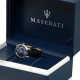  Shop Authentic Maserati Epoca Blue Dial Blue Leather Strap Watch For Women - R8851118502 - Luxxuri