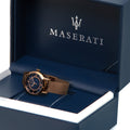  Shop Authentic Maserati Epoca Blue Dial Rose Gold Mesh Strap Watch For Women - R8853118503 - Luxxuri