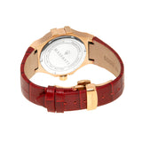  Shop Authentic Maserati Potenza Silver Dial Red Leather Strap Watch For Women - R8851108501 - Luxxuri