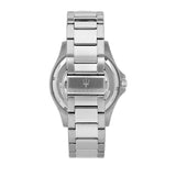  Shop Authentic Maserati SFIDA Automatic Black Dial Silver Steel Strap Watch For Men - R8823140002 - Luxxuri