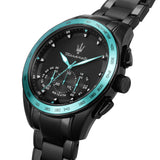  Shop Authentic Maserati Traguardo Aqua Edition Black Dial Black Steel Strap Watch For Men - R8873644002 - Luxxuri