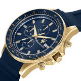  Shop Authentic Maserati SFIDA Chronograph Blue Dial Blue Rubber Strap Watch For Men - R8871640004 - Luxxuri