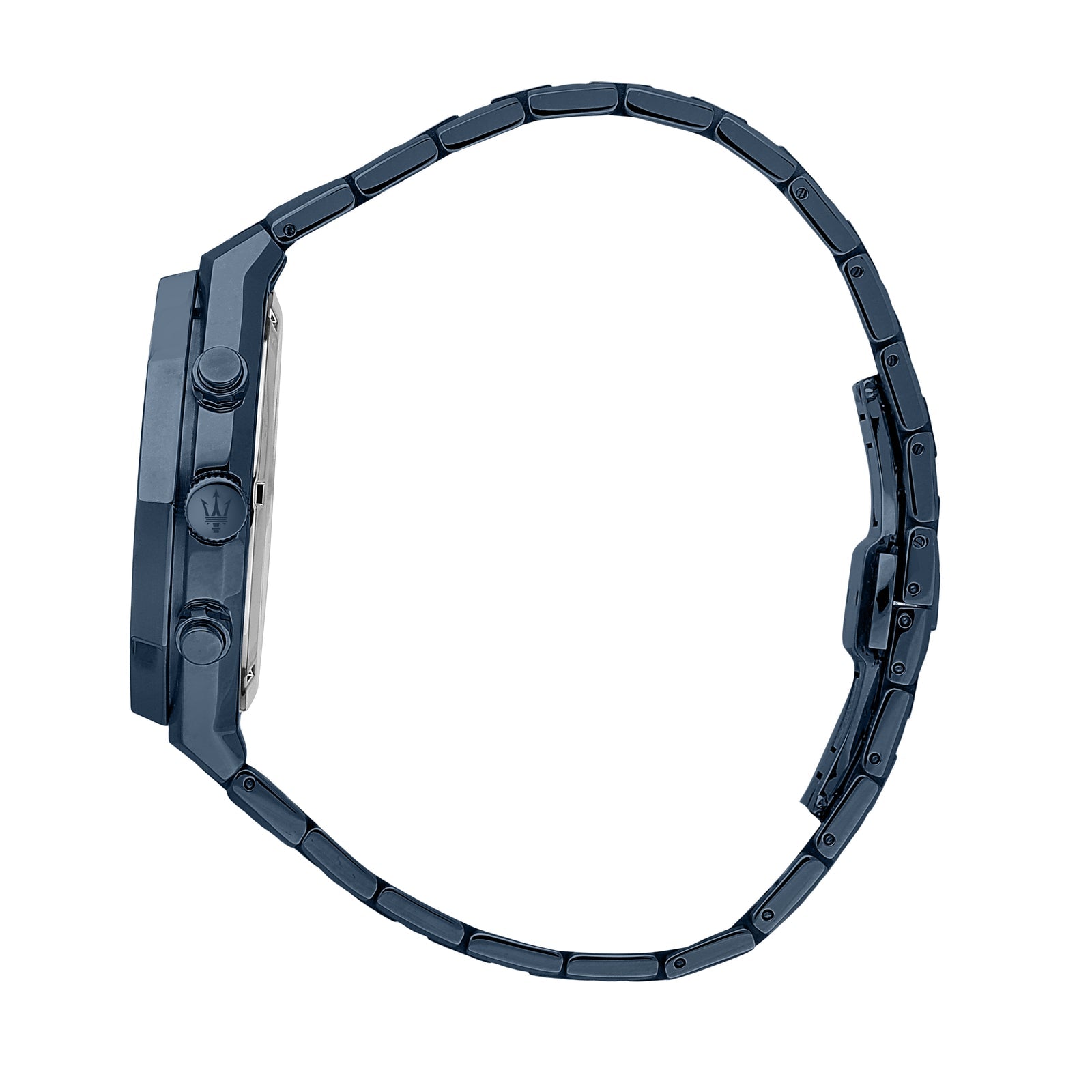  Shop Authentic Maserati Stile Chronograph Blue Dial Blue Steel Strap Watch For Men - R8873642008 - Luxxuri