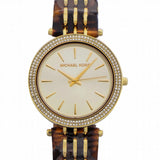  Shop Authentic Michael Kors Darci Gold Dial Brown Two Tone Steel Strap Watch for Women - MK4326 - Luxxuri