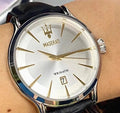  Shop Authentic Maserati Epoca White Dial Black Leather Strap Watch For Men - R8851118002 - Luxxuri
