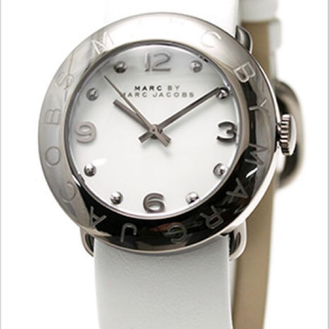  Shop Authentic Marc Jacobs Blade White Dial White Leather Strap Watch for Women - MBM1223 - Luxxuri