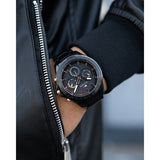 Shop Authentic Tommy Hilfiger Aiden Chronograph Black Dial Black Steel Strap Watch For Men - 1791858 - Luxxuri