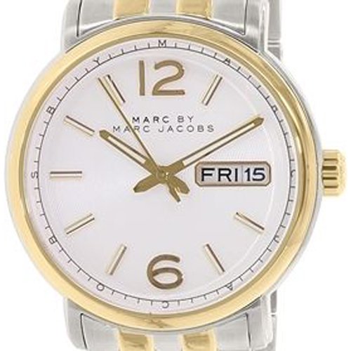  Shop Authentic Marc Jacobs Fergus Silver Dial Two Tone Steel Strap Watch for Women - MBM8652 - Luxxuri