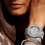  Shop Authentic Michael Kors Camille Crystal Pave Dial Silver Steel Strap Watch for Women - MK5869 - Luxxuri