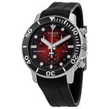  Shop Authentic Tissot Seastar 1000 Chronograph Red Dial Black Rubber Strap Watch For Men - T120.417.17.421.00 - Luxxuri