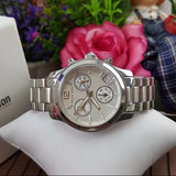  Shop Authentic Michael Kors Runway Silver Dial Silver Steel Strap Watch for Women - MK5428 - Luxxuri