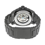  Shop Authentic Fossil Modern Machine Automatic Silver Dial Black Steel Strap Watch for Men - ME3080 - Luxxuri