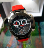  Shop Authentic Tissot T Race Chronograph Black Dial Red Rubber Strap Watch for Men - T048.417.27.057.01 - Luxxuri