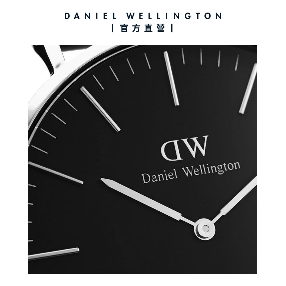 Shop Authentic Daniel Wellington Classic Cornwall Quartz Black Dial Black Nylon Strap Watch For Women - DW00100151 - Luxxuri