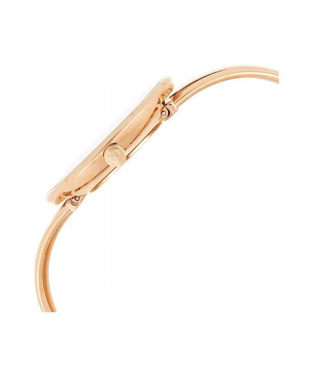  Shop Authentic Calvin Klein Drift White Dial Rose Gold Steel Strap Watch for Women - K6S2N616 - Luxxuri