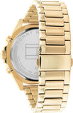  Shop Authentic Tommy Hilfiger Larson Chronograph Black Dial Gold Steel Strap Watch For Men - 1791919 - Luxxuri