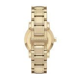  Shop Authentic Burberry The City Gold Dial Gold Steel Strap Watch for Women - BU9134 - Luxxuri