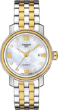  Shop Authentic Tissot T Classic Bridgeport Automatic Mother of Pearl Dial Two Tone Steel Strap Watch for Women - T097.410.22.116.00 - Luxxuri