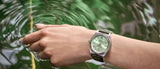  Shop Authentic Breitling Chronomat Automatic 36 South Sea Green Dial Green Leather Strap Watch for Women - A10380611L1P1 - Luxxuri