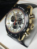  Shop Authentic Versace V-Ray Chronograph White Dial Black Leather Strap Watch for Men - VDB040014 - Luxxuri