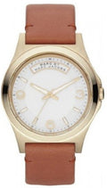  Shop Authentic Marc Jacobs Baby Dave White Dial Brown Leather Strap Watch for Women - MBM1261 - Luxxuri