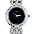 Shop Authentic Versace V-Flare Quartz Black Dial Silver Steel Strap Watch for Women - VEBN00618 - Luxxuri