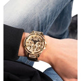  Shop Authentic Guess Queen Quartz Gold Dial Gold Steel Strap Watch For Men - GW0497G2 - Luxxuri