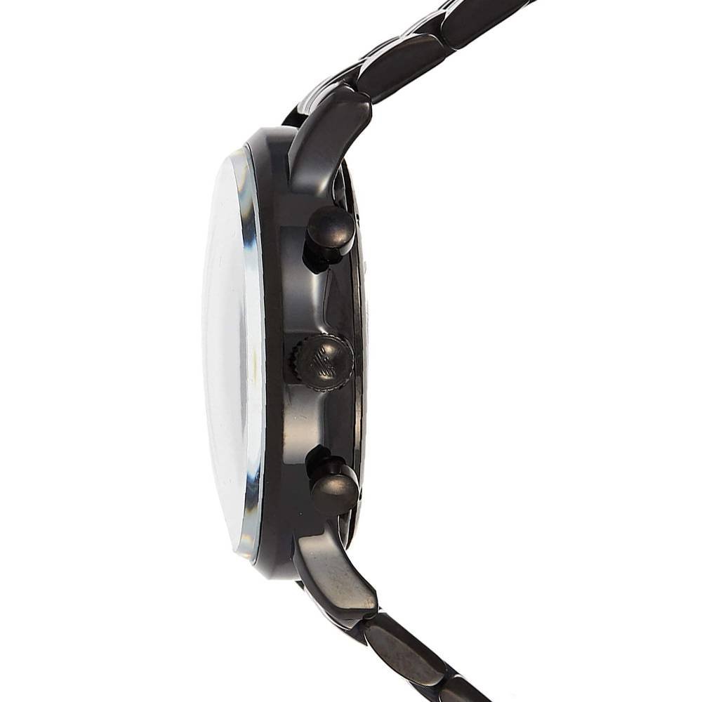  Shop Authentic Emporio Armani Chronograph Black Dial Black Steel Strap Watch For Men - AR1934 - Luxxuri