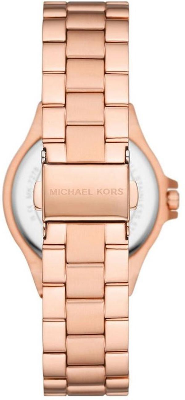 Shop Authentic Michael Kors Lennox Three Hand Silver Dial Rose Gold Steel Strap Watch For Women - MK7279 - Luxxuri