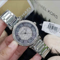  Shop Authentic Michael Kors Caitlin Crystal Dial Silver Steel Strap Watch for Women - MK3331 - Luxxuri