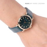  Shop Authentic Marc Jacobs Baker Mini Green Dial Green Leather Strap Watch for Women - MBM1272 - Luxxuri