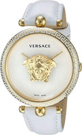  Shop Authentic Versace Palazzo Empire White Dial White Leather Strap Watch for Women - VCO040017 - Luxxuri