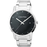  Shop Authentic Calvin Klein City Chronograph Black Dial Silver Steel Strap Watch for Men - K2G2G14Y - Luxxuri
