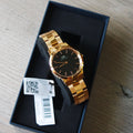  Shop Authentic Daniel Wellington Iconic Link Black Dial Rose Gold Steel Strap Watch for Women - DW00100212 - Luxxuri