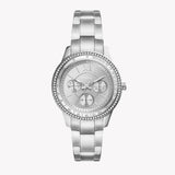  Shop Authentic Fossil Stella Sport Multifunction Silver Dial Silver Steel Strap Watch for Women - ES5108 - Luxxuri