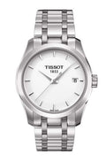  Shop Authentic Tissot T Trend Couturier White Dial Silver Steel Strap Watch For Women - T035.210.11.011.00 - Luxxuri