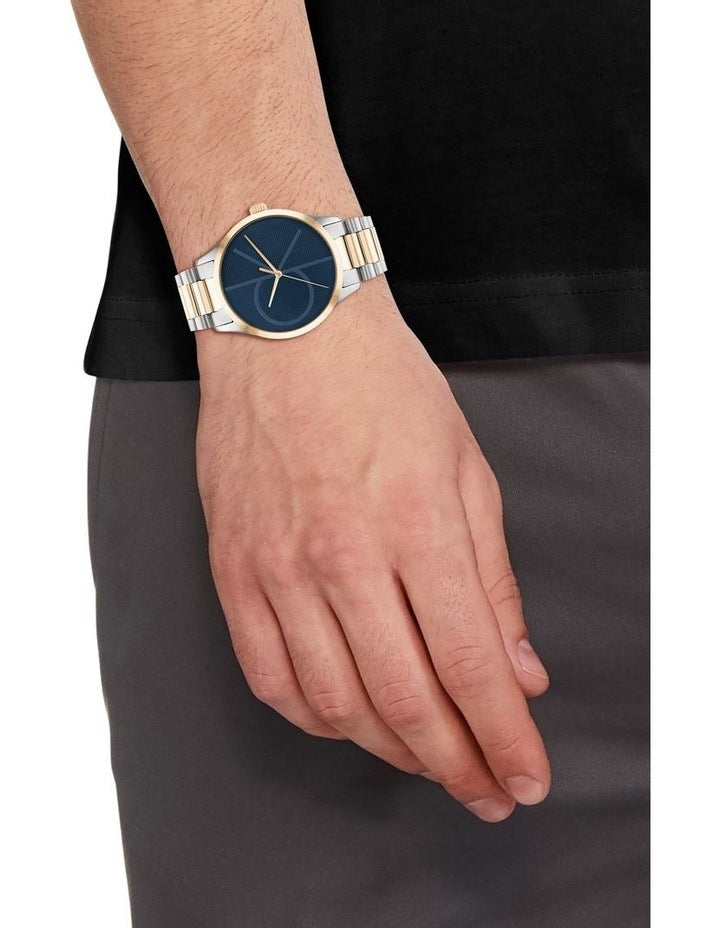  Shop Authentic Calvin Klein City Blue Dial Silver Steel Strap Watch for Women - K2G2314N - Luxxuri