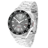  Shop Authentic Tag Heuer Formula 1 Calibre 5 Chronograph Anthracite Dial Silver Steel Strap Watch for Men - WAZ2011.BA0842 - Luxxuri