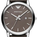  Shop Authentic Emporio Armani Classic Quartz Brown Dial Brown Leather Strap Watch For Men - AR1729 - Luxxuri