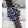  Shop Authentic Tissot Chrono XL Blue Dial Brown Leather Strap Watch For Men - T116.617.36.047.00 - Luxxuri