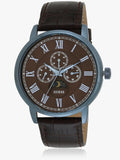  Shop Authentic Guess Delancy Analog Brown Dial Brown Leather Strap Watch For Men - W0870G3 - Luxxuri