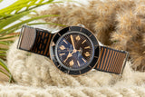  Shop Authentic Breitling Superocean Heritage '57 Outerknown Limited Edition Brown Dial Brown NATO Strap Watch for Men - U103701A1Q1W1 - Luxxuri
