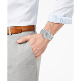  Shop Authentic Bulova Phantom Crystal Silver Dial Silver Steel Strap Watch for Men - 96A236 - Luxxuri