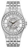  Shop Authentic Bulova Phantom Crystal Silver Dial Silver Steel Strap Watch for Men - 96A236 - Luxxuri