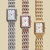  Shop Authentic Fossil Raquel Three Hand Date White Dial Silver Steel Strap Watch for Women - ES5221 - Luxxuri